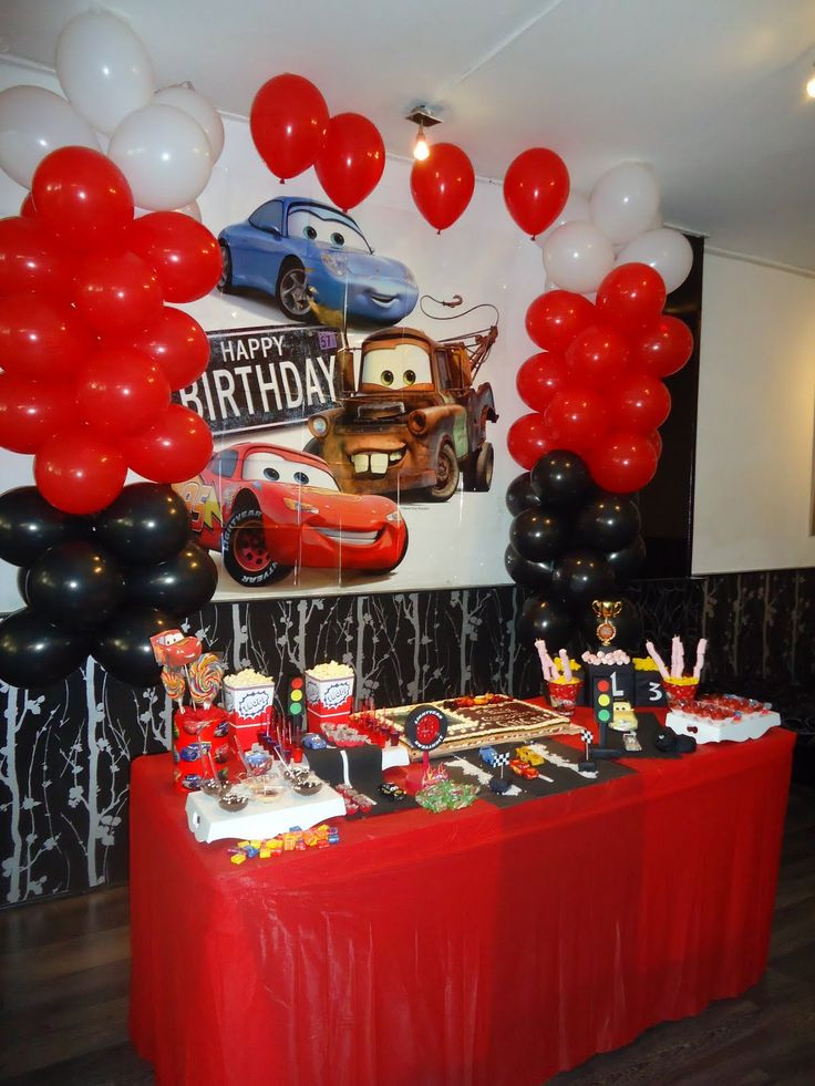 Disney Cars Birthday Party
 26 best images about 2nd Brithday Disney Cars Backdrops on