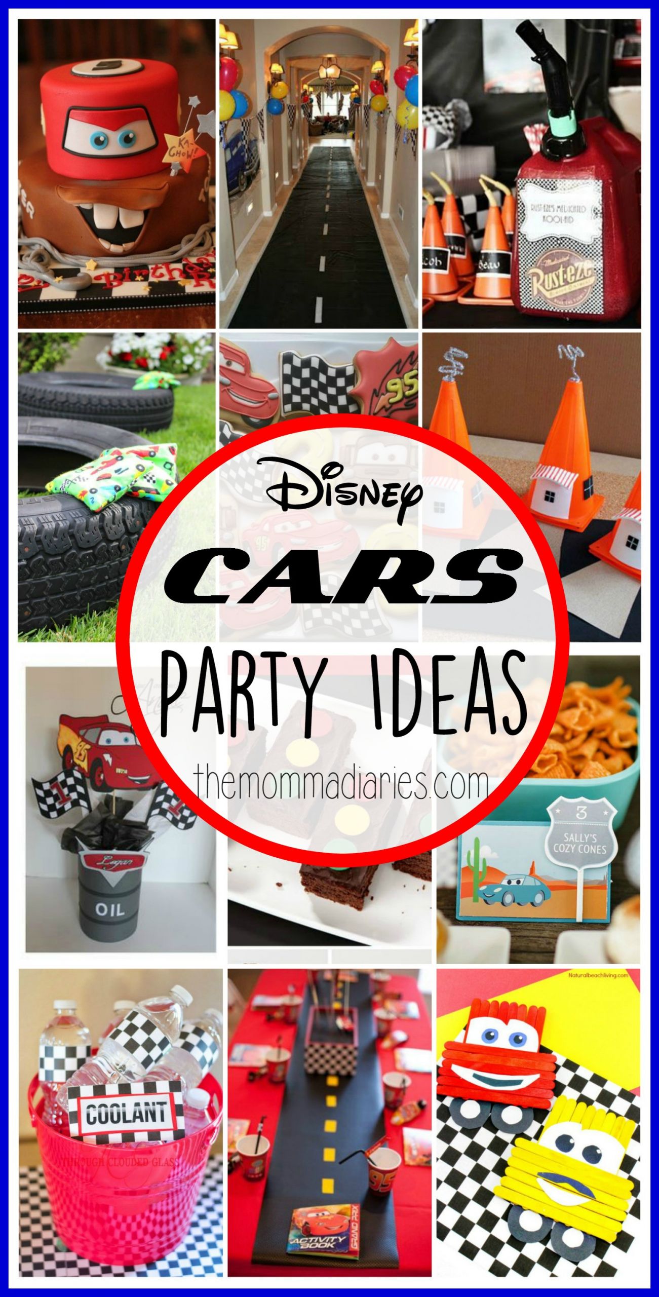Disney Cars Birthday Party
 Disney Pixar CARS Party Ideas The Momma Diaries