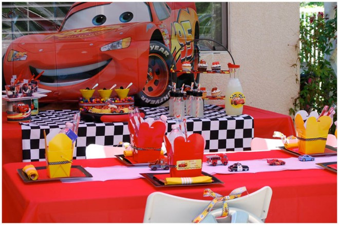 Disney Cars Birthday Party
 Real Party Disney s Cars 2 Movie Screening