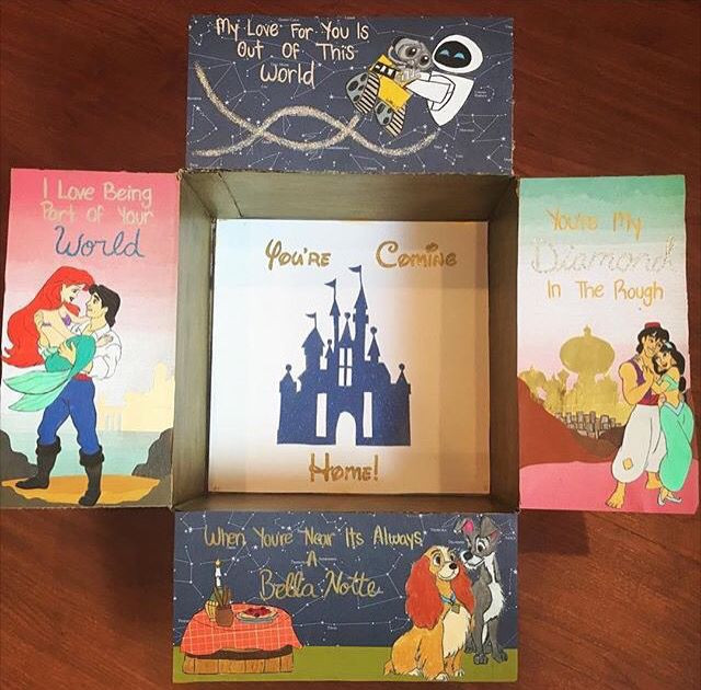 Disney Gift Ideas For Girlfriend
 Disney care package Deployment