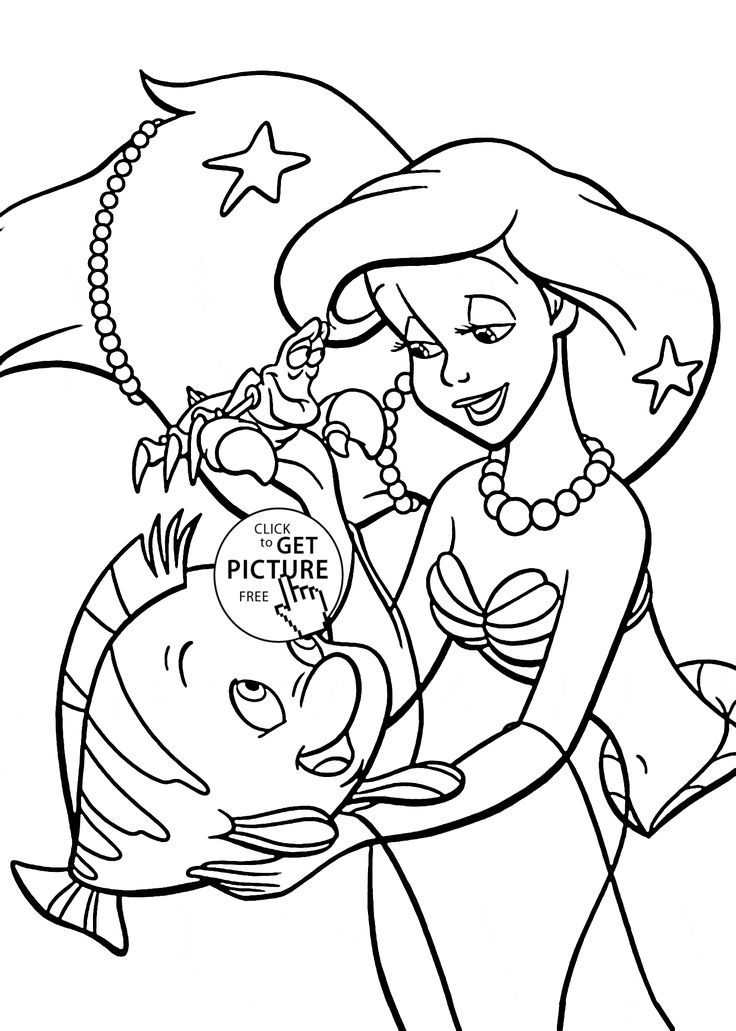 Disney Princess Coloring Pages For Kids
 29 best Disney coloring pages images on Pinterest