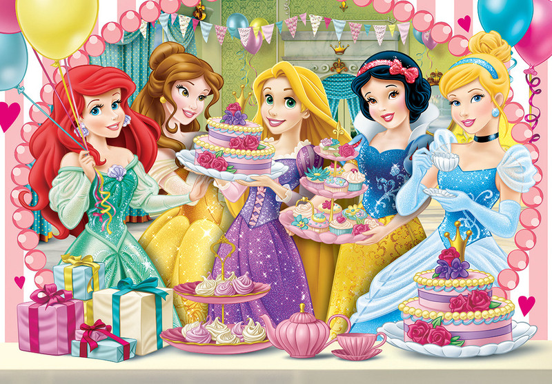Disney Princess Tea Party Ideas
 Clementoni Disney Princess Royal Tea Party Puzzle 60