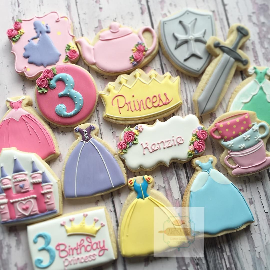 Disney Princess Tea Party Ideas
 “Disney princess tea party natsweets customcookies