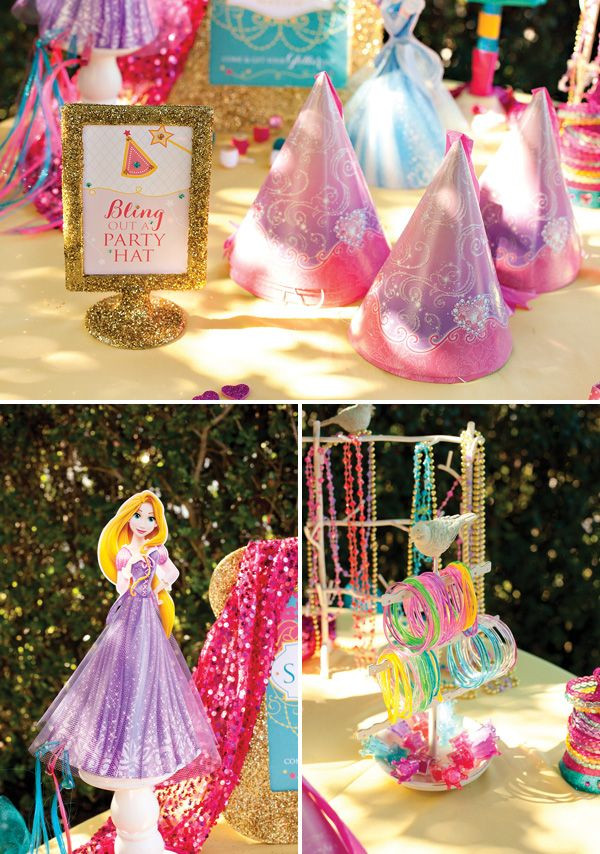Disney Princess Tea Party Ideas
 Sparkly Disney Princess Dream Party Free Printables