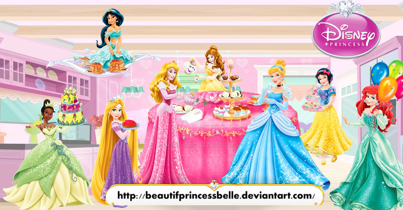 Disney Princess Tea Party Ideas
 Disney Princesses Tea Party by BeautifPrincessBelle on