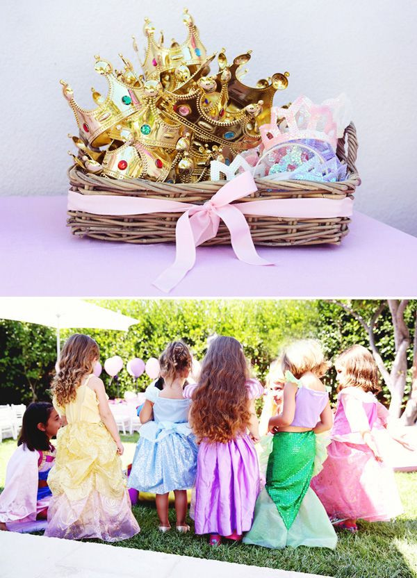 Disney Princess Tea Party Ideas
 Enchanted Disney Princess Birthday Party Pink & Purple