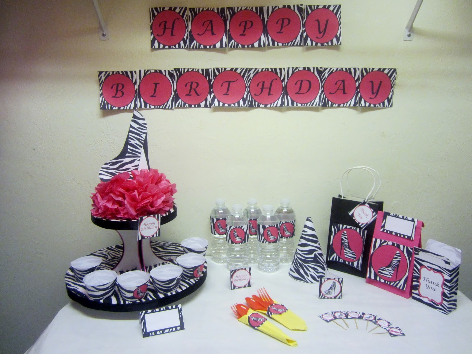 Diva Birthday Party Decorations
 DIY Party Decorations Sweet 16 Party Ideas Diva Hot