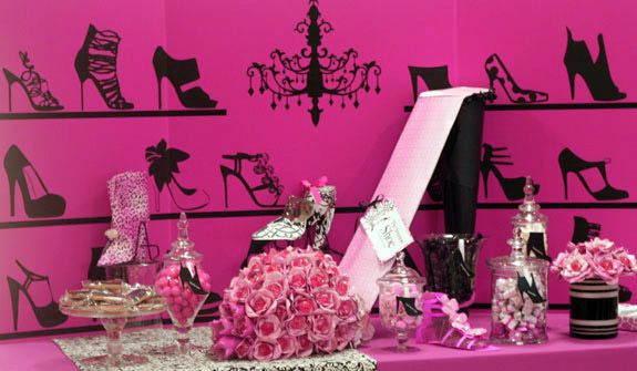 Diva Birthday Party Decorations
 Inspiration Couture Shoes Party