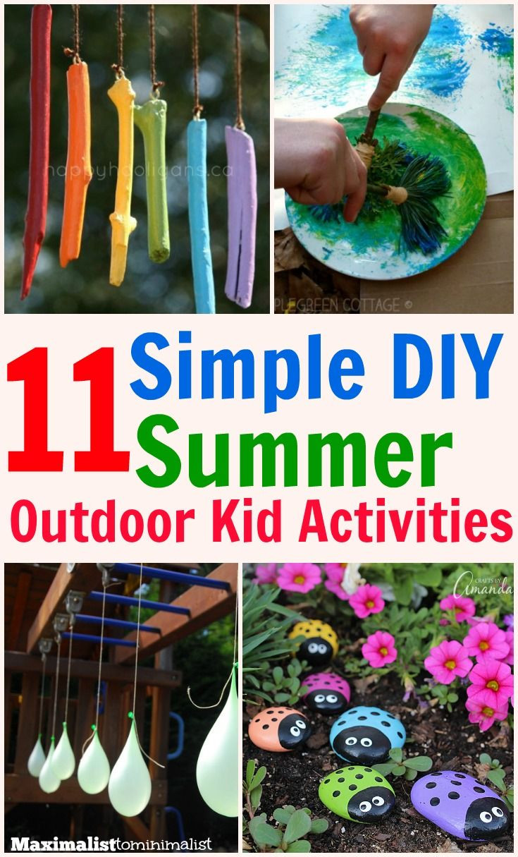 DIY Activities For Toddlers
 11 Kid s Outdoor Activities That Are Simple Frugal and