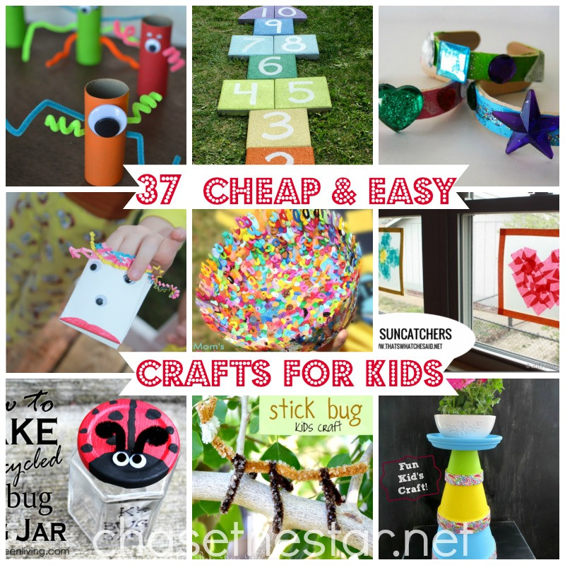 DIY Activities For Toddlers
 37 Cheap and Easy Crafts For Kids
