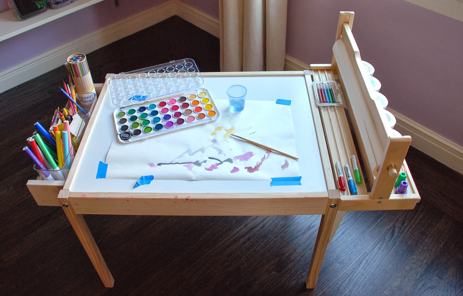 DIY Activity Table For Toddlers
 Design Ingenuity DIY Kids Craft Table