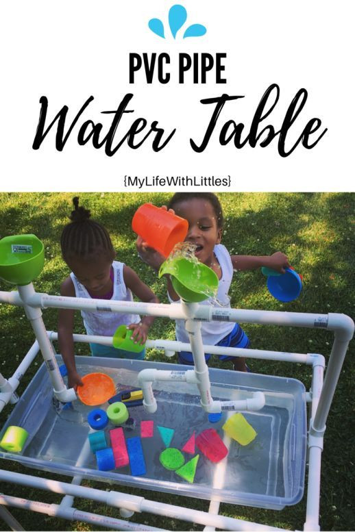 DIY Activity Table For Toddlers
 Hooray for Water Play
