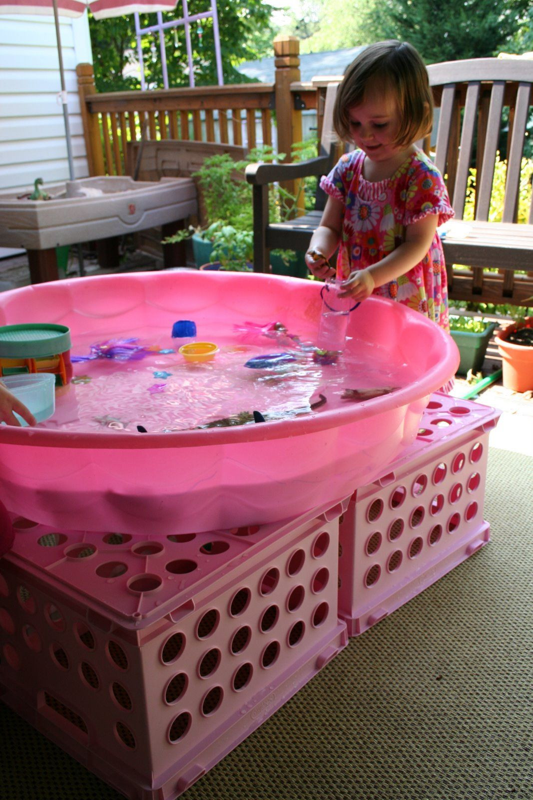 DIY Activity Table For Toddlers
 Make your own water table