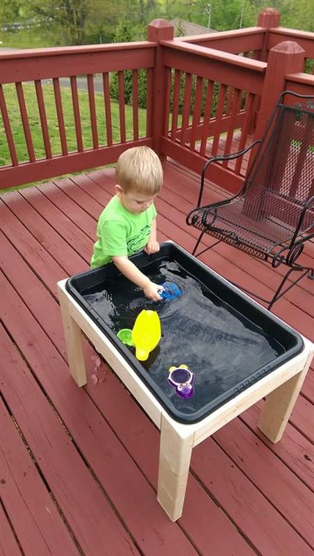 DIY Activity Table For Toddlers
 Twelve Dollar Toddler Sensory Table buildsomething
