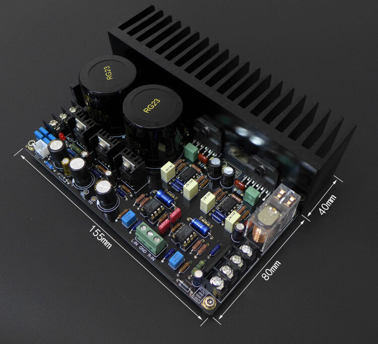 DIY Amplifier Kit
 LM3886 Power Amplifier Board Kit DC SERVO 5534 Independent