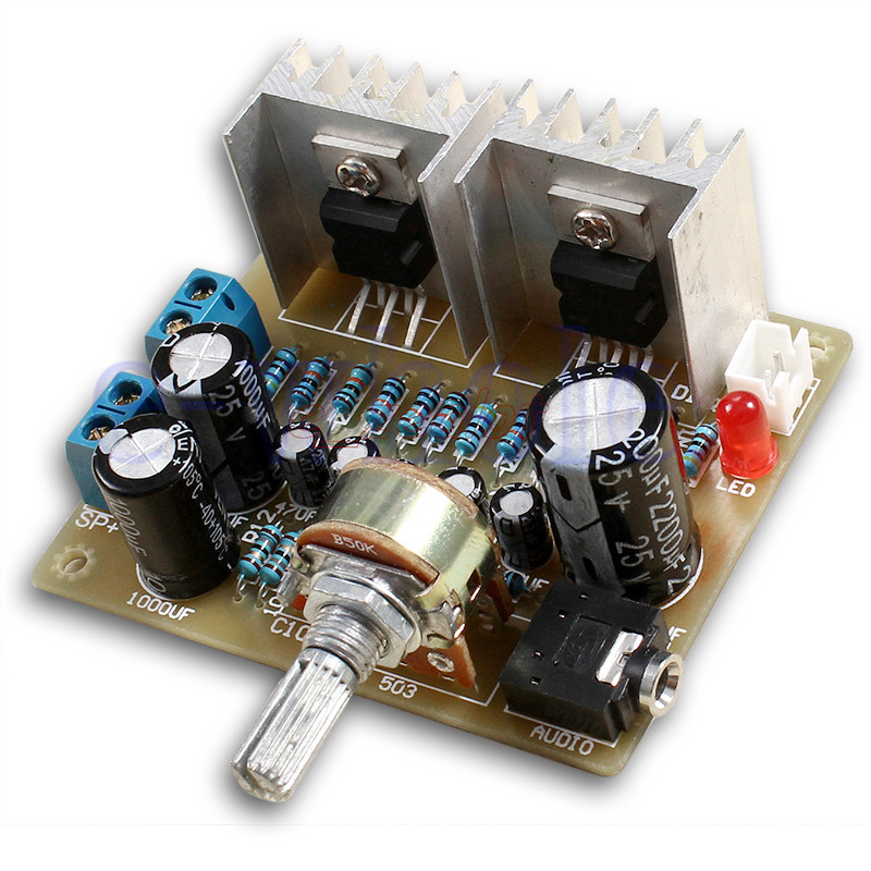 DIY Amplifier Kit
 DIY Kit 2 0 Dual Channel TDA2030A Power Amplifier Module