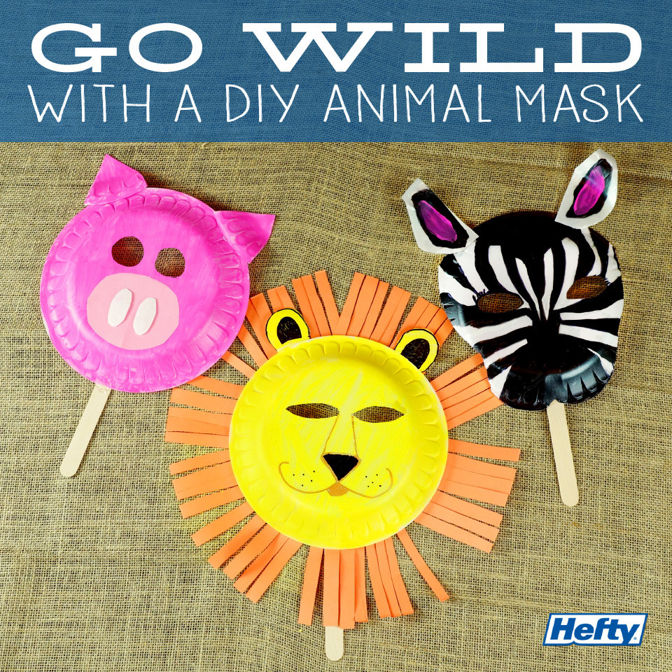 DIY Animal Mask
 Kids DIY Animal Masks