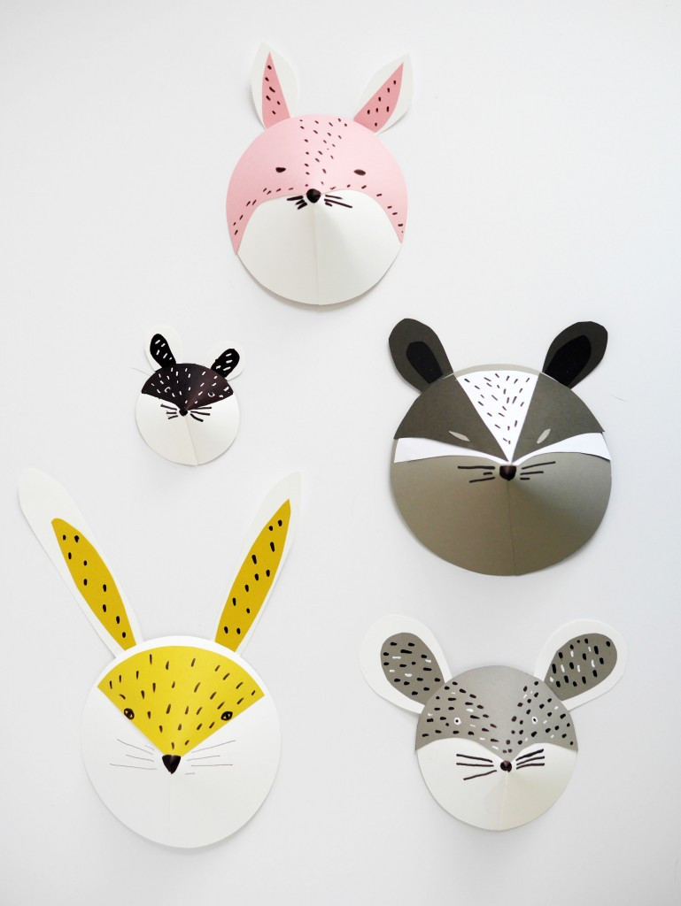 DIY Animal Mask
 DIY Kids Summer Craft Colorful and Fun PAPER MASKS