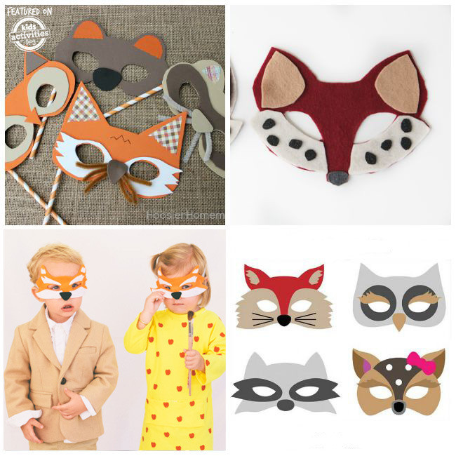 DIY Animal Mask
 30 DIY Mask Ideas for Kids