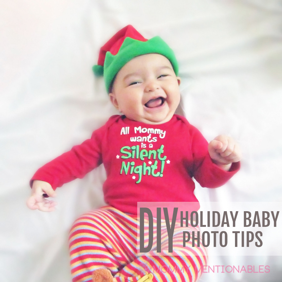Diy Baby Christmas Photos
 DIY Baby Christmas Tips from one amateur mom