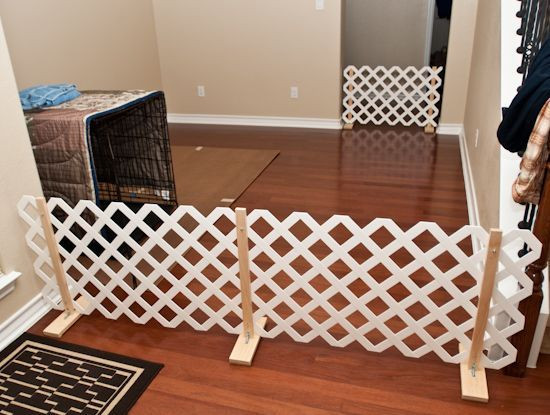Diy Baby Fence
 pvc free standing gated fence diy Google Search