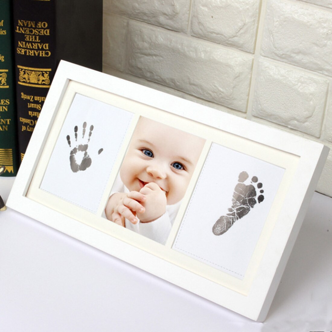 Diy Baby Footprint Ink
 1Pcs DIY Frame Newborn Baby Handprint Footprint