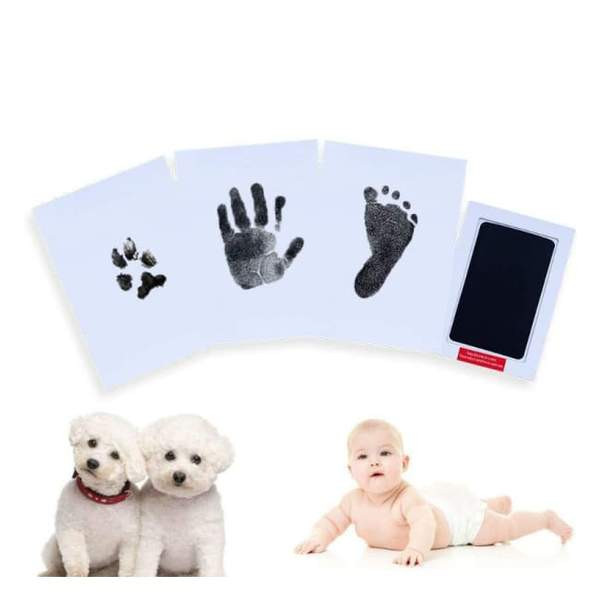Diy Baby Footprint Ink
 Baby Hand & Footprint Inkless Ink Pad Grooming