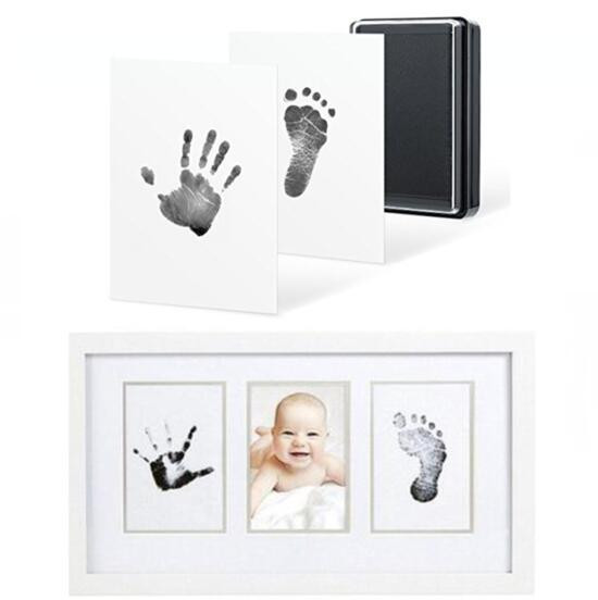 Diy Baby Footprint Ink
 Pls Buy it Free Shipping Baby Non Toxic Handprint Kit