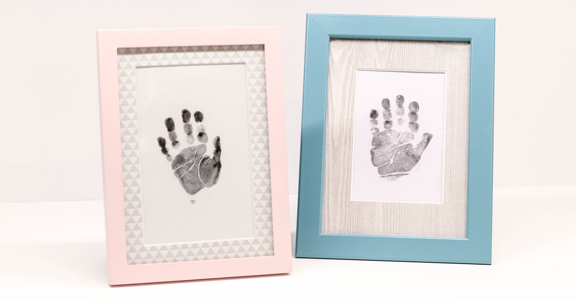 Diy Baby Footprint Ink
 DIY a Mess Free Keepsake Framed Handprint Footprint of