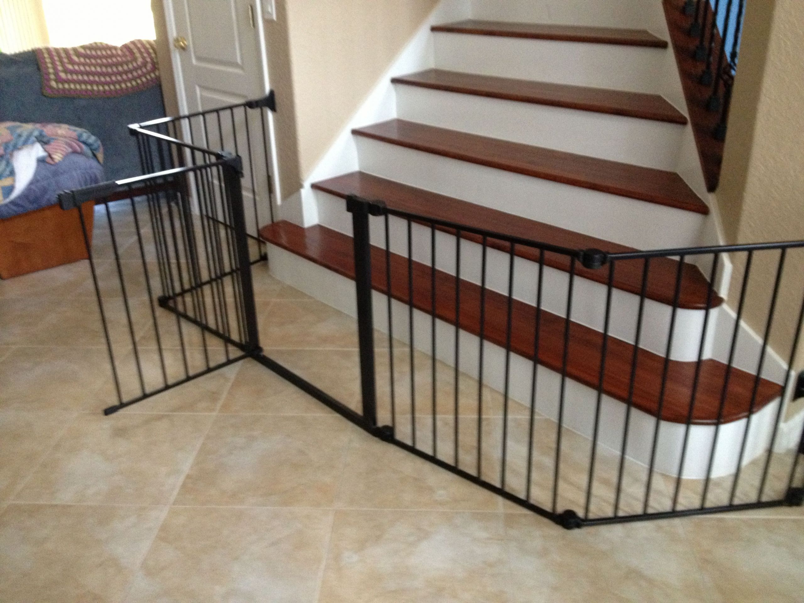 DIY Baby Gates For Large Openings
 1000 Ideas About Ba Gates Stairs Pinterest Ba Gates