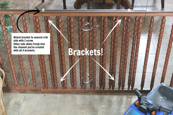 DIY Baby Gates For Large Openings
 How to DIY a Baby Gate for a Opening With Salvaged