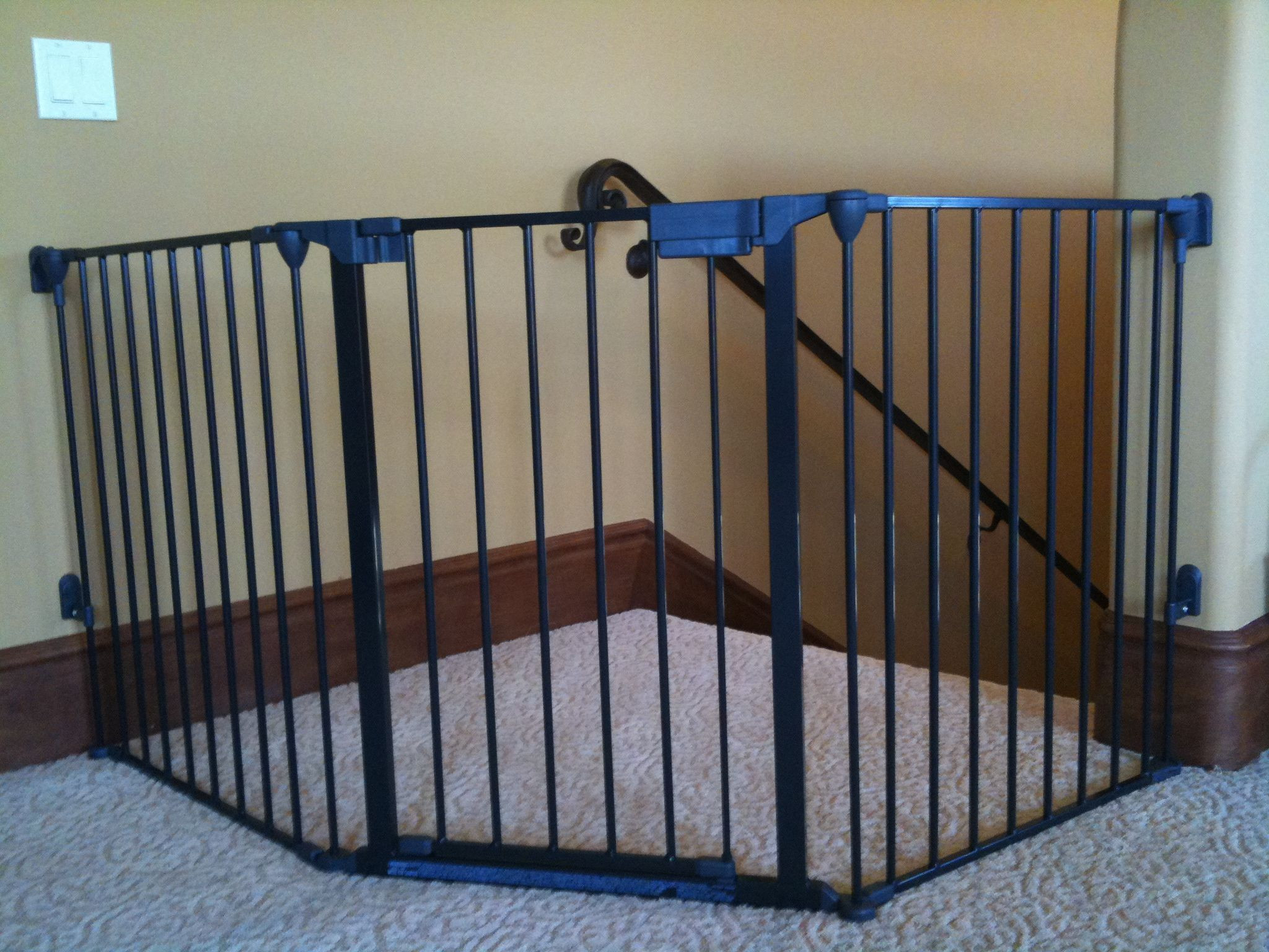 DIY Baby Gates For Large Openings
 Custom large and wide child safety gates