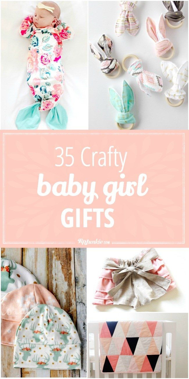 DIY Baby Gifts For Girl
 35 Crafty Baby Girl Gifts to Make
