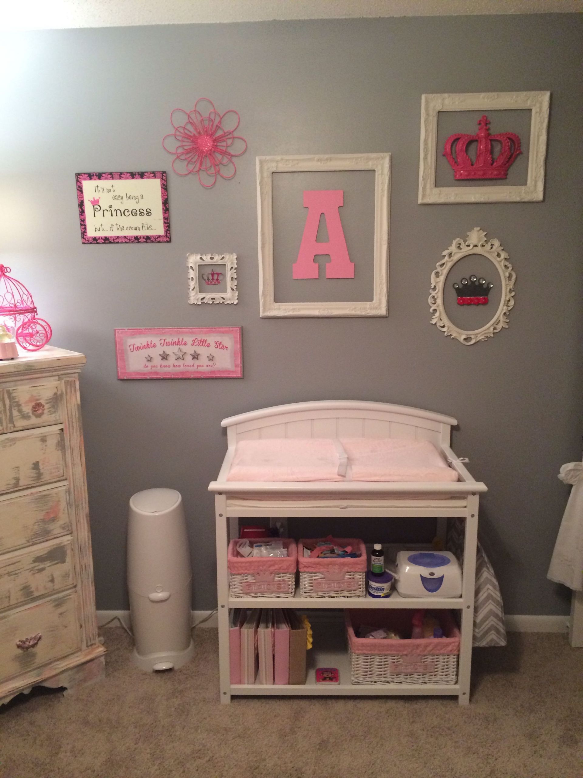 DIY Baby Girl Room Decor
 Inexpensive and Easy To Do DIY Wall Décor