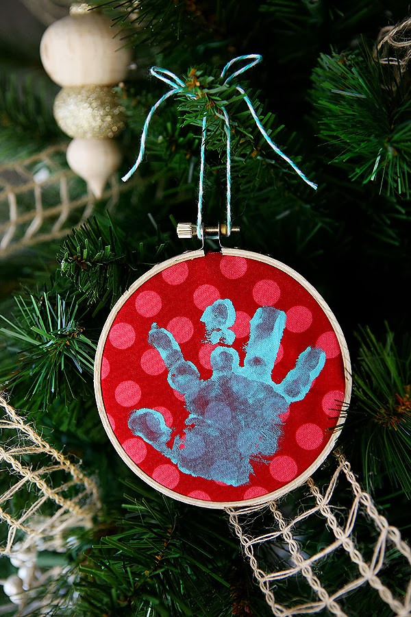 DIY Baby Handprint
 Handmade Ornament DIY for Kids – Alliance Public Library