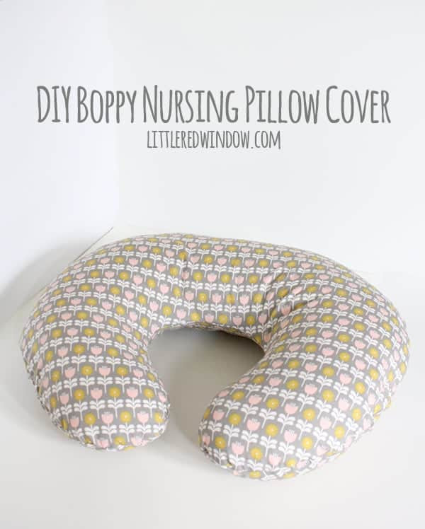 Diy Baby Pillow
 DIY Boppy Cover Pattern Little Red Window