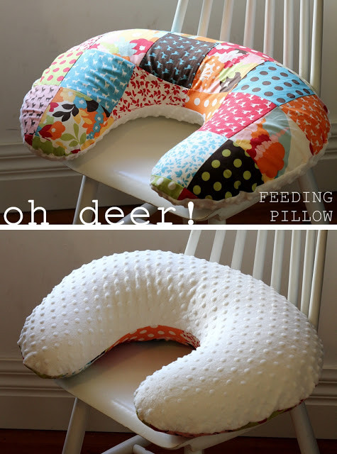 Diy Baby Pillow
 thrift nest sew DIY boppy pillow