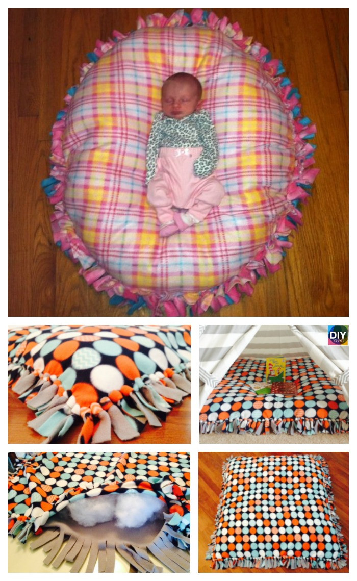 Diy Baby Pillow
 DIY Baby Floor Pillow Tutorial No Sewing DIY 4 EVER