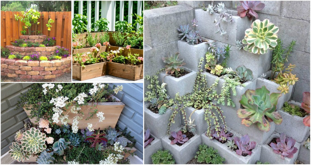 Diy Backyard Gardens
 DIY Corner Planters Perfect For Small Gardens Ideas to Love