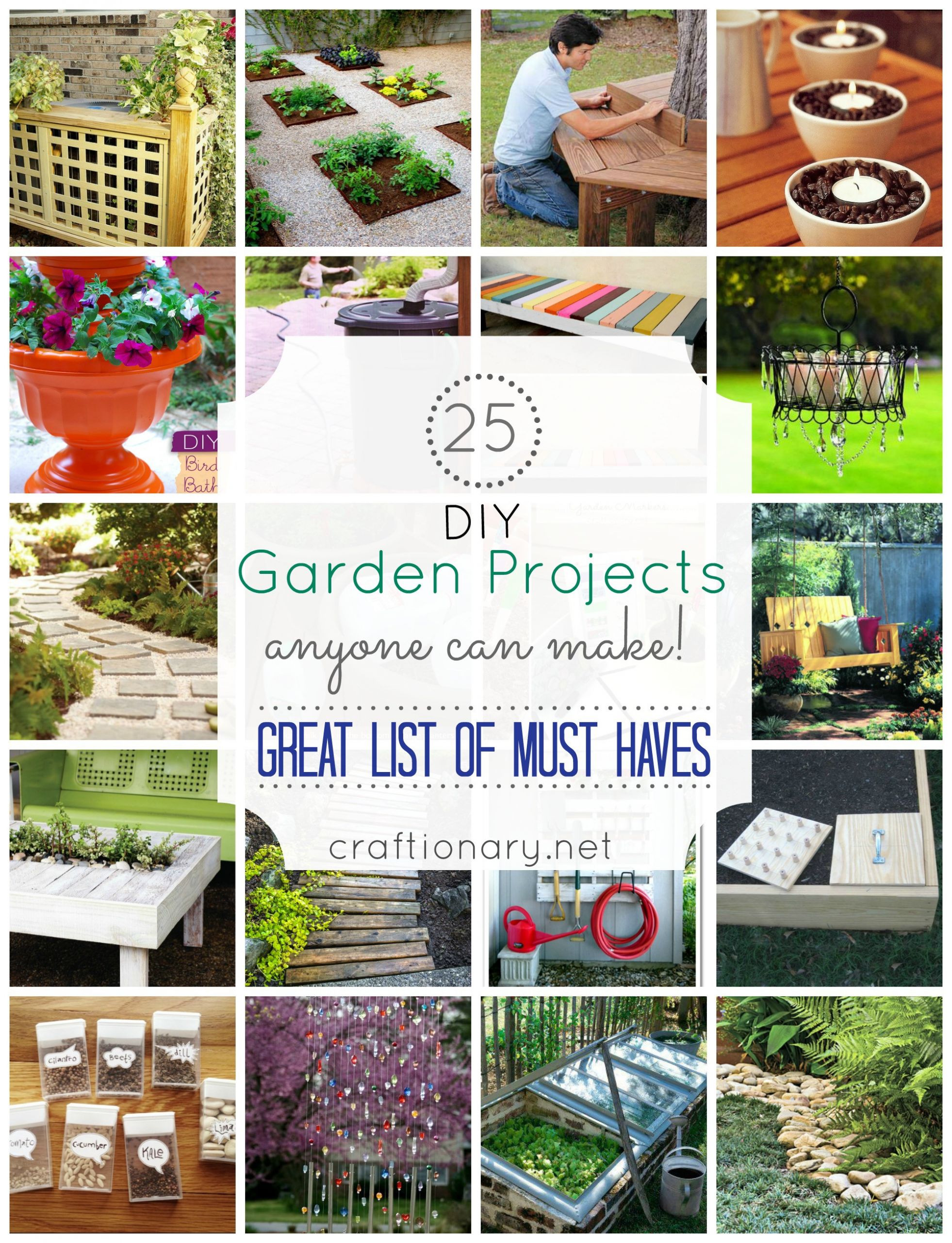 Diy Backyard Gardens
 Craftionary