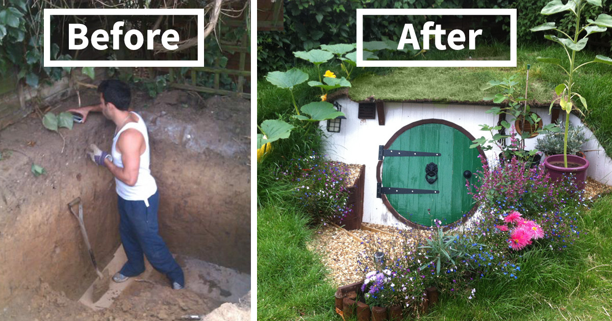 Diy Backyard Gardens
 How To Build A Hobbit House In Your Backyard