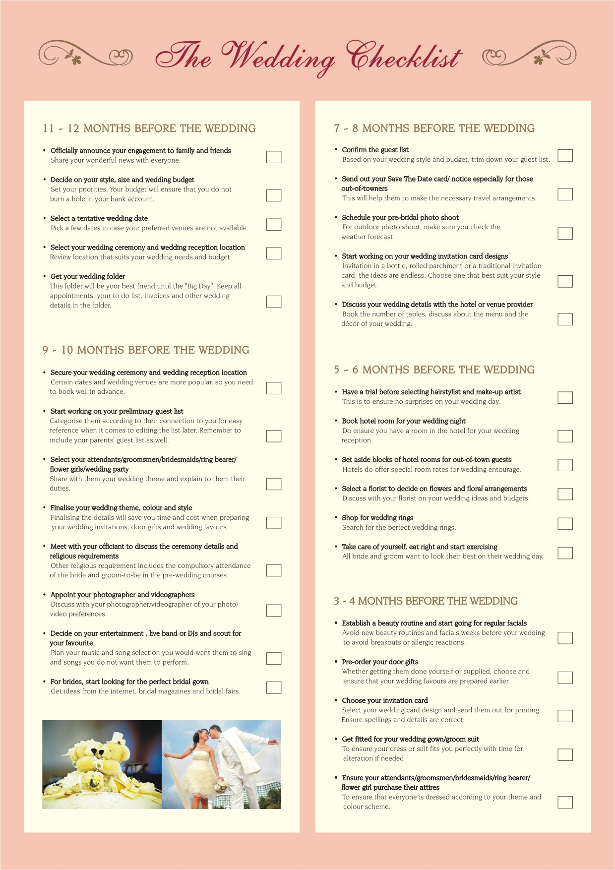 DIY Backyard Wedding Checklist
 Planning a backyard wedding checklist