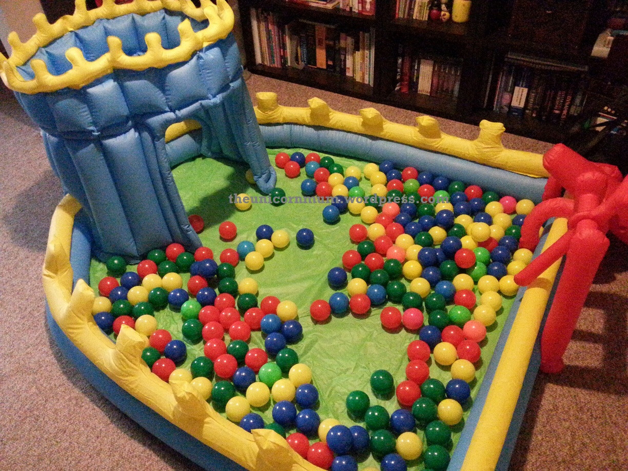 DIY Ball Pit For Toddlers
 A Baby on a Bud DIY Ball Pit