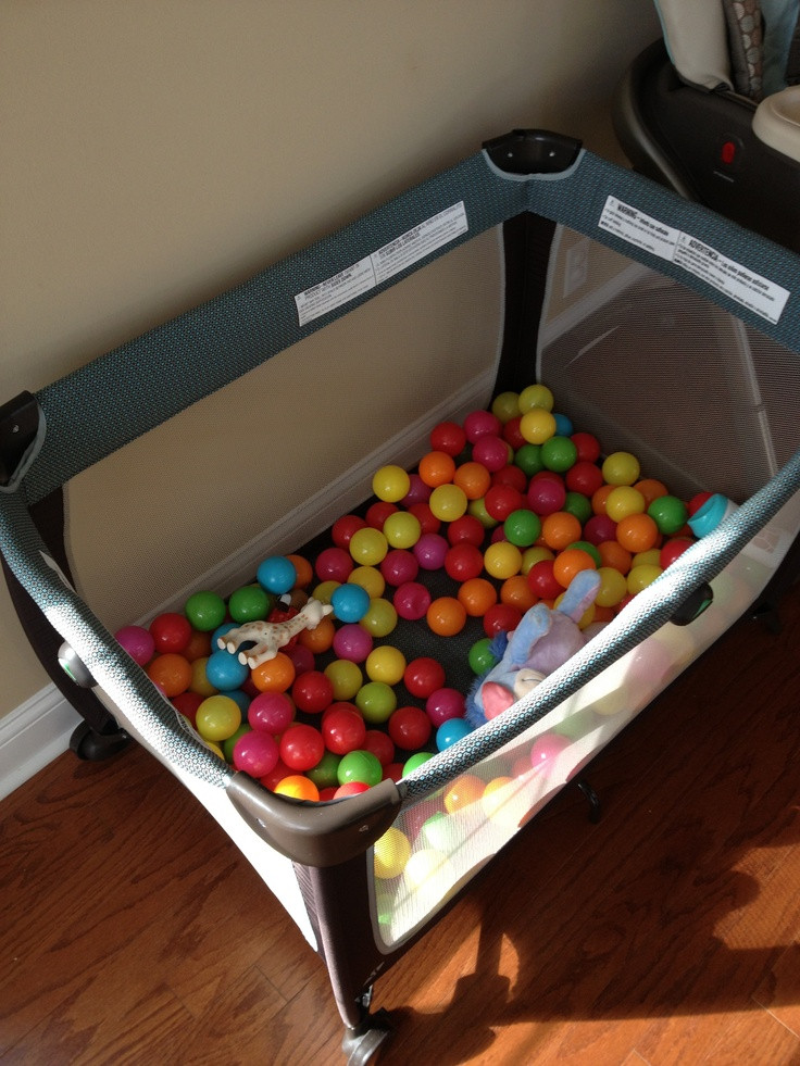 DIY Ball Pit For Toddlers
 25 best Homemade ball pits images by Alivia Gomez on