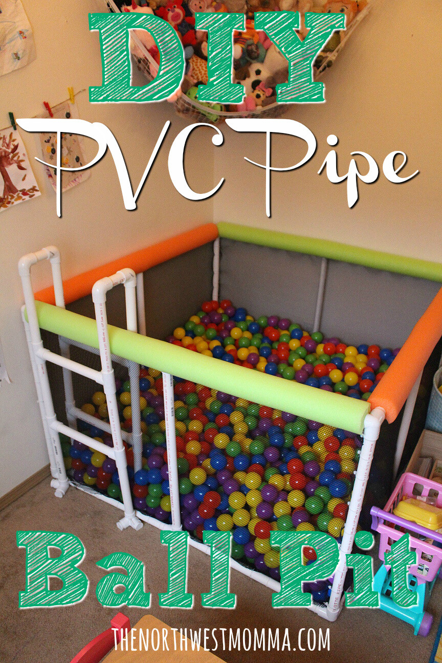 DIY Ball Pit For Toddlers
 26 Best DIY Pipe Projects for Kids Ideas and Designs for