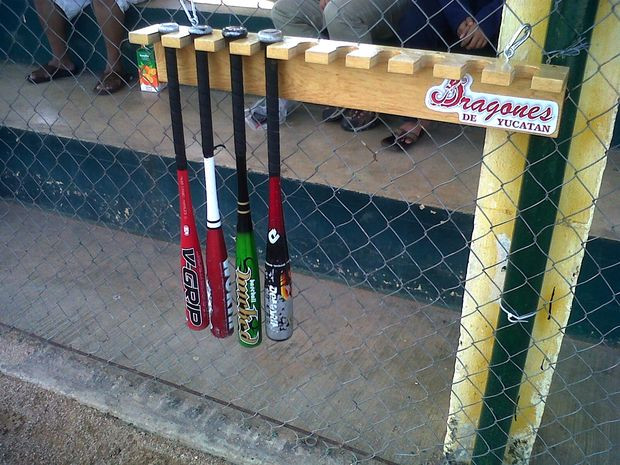 DIY Bat Rack
 Baseball Bat Rack