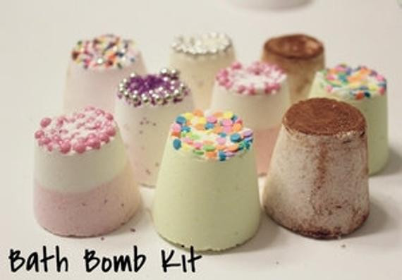DIY Bath Bomb Kit
 DIY Fizzie Bath Bomb Kit by TheWithLoveShopShop on Etsy