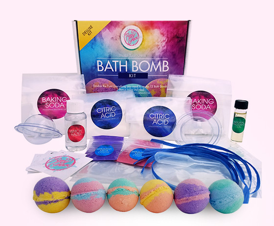 DIY Bath Bomb Kit
 Bath Bomb Deluxe Kit