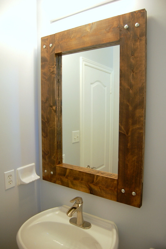 Diy Bathroom Mirror Frame
 How To Build And Decorate With Rustic Mirror Frames