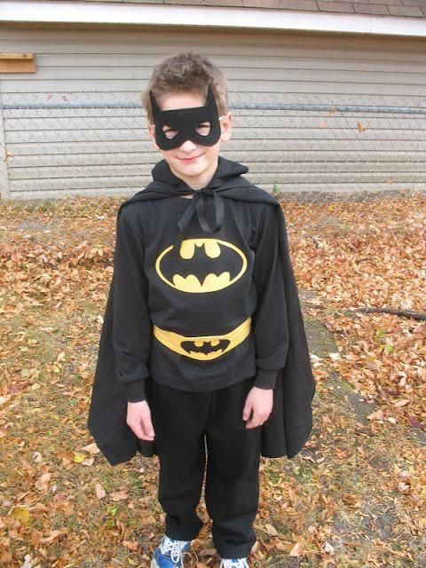 DIY Batman Costume Toddler
 DIY Superhero Costume DIY Batman Costume